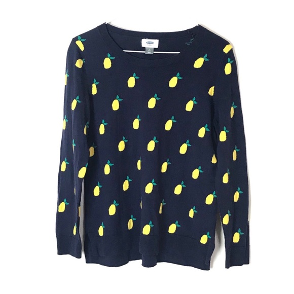 Old Navy Lemon Print Sweater | Poshmark